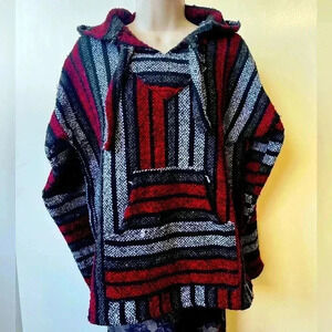 Artisian fr inc Baja hoodie blanket hoodie warm woven medium, womens